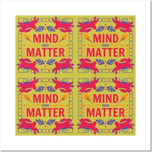 Mind over Matter Pattern Design Posters and Art